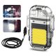 Transparent Bright Cob Led Flashlight